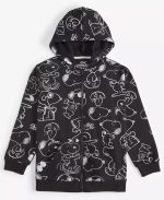 Snoopy Zip-Up Hoodie for Boys