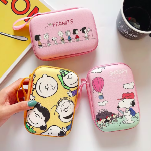 Snoopy Headphone Storage Bag