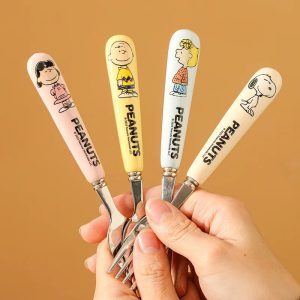 Snoopy Stainless Steel Fork Spoon