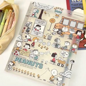 Snoopy loose-leaf notebook