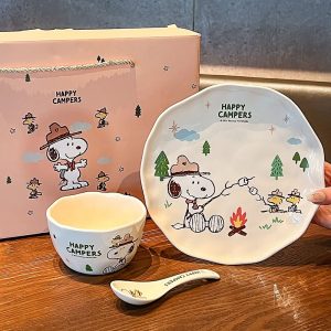 Snoopy Ceramic Rice Bowl