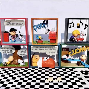 Snoopy Comic Cube Miniature Collection