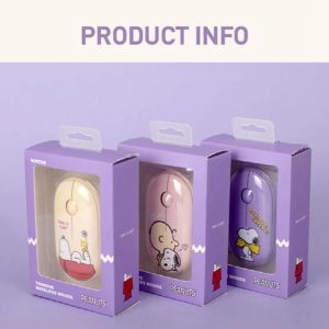 Silent Bluetooth Snoopy Mouse