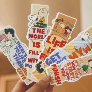 Snoopy Cartoon Bookmark Set