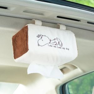 Snoopy car tissue box